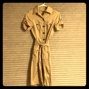 Diane von Furstenburg shirt wrap dress